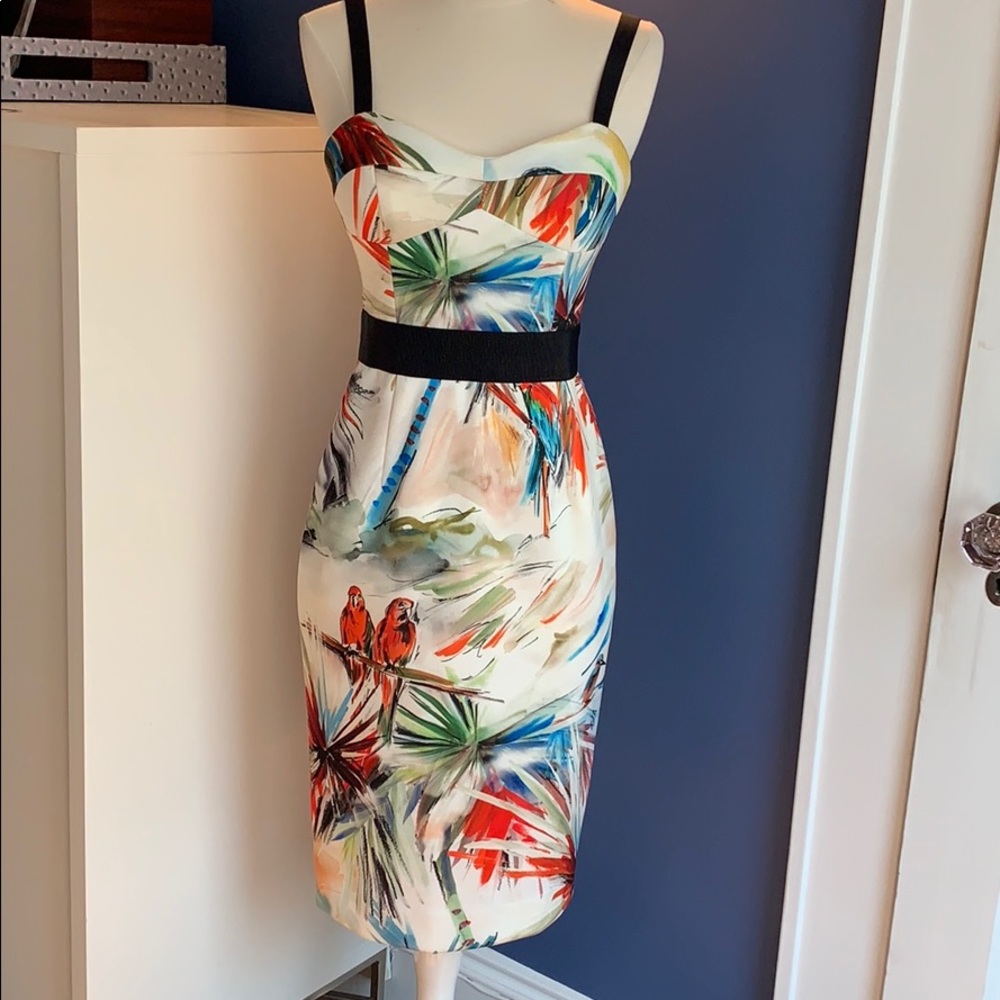 Milly Jungle Print Dress